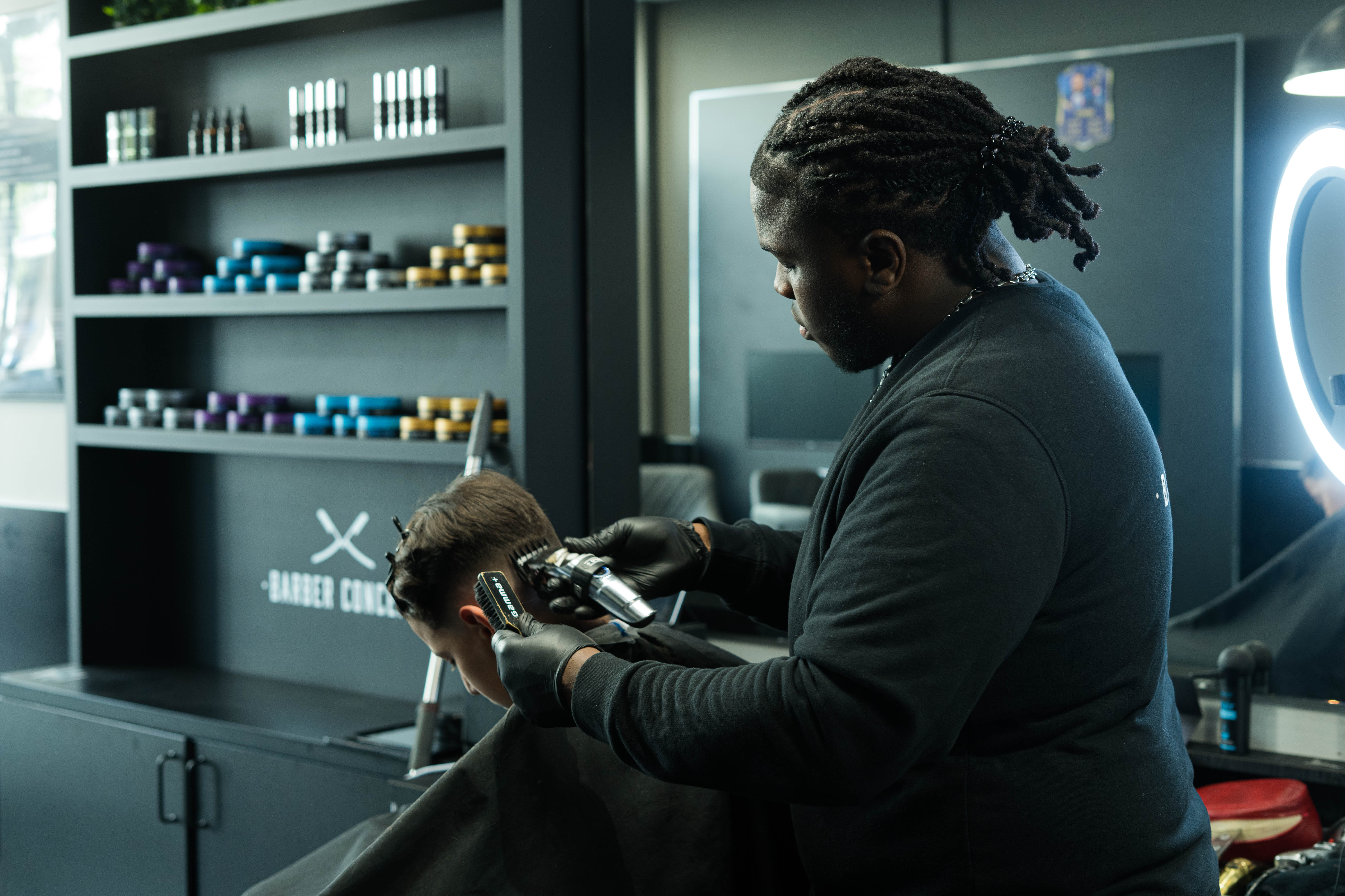 Finitions et design chez Barber Concept