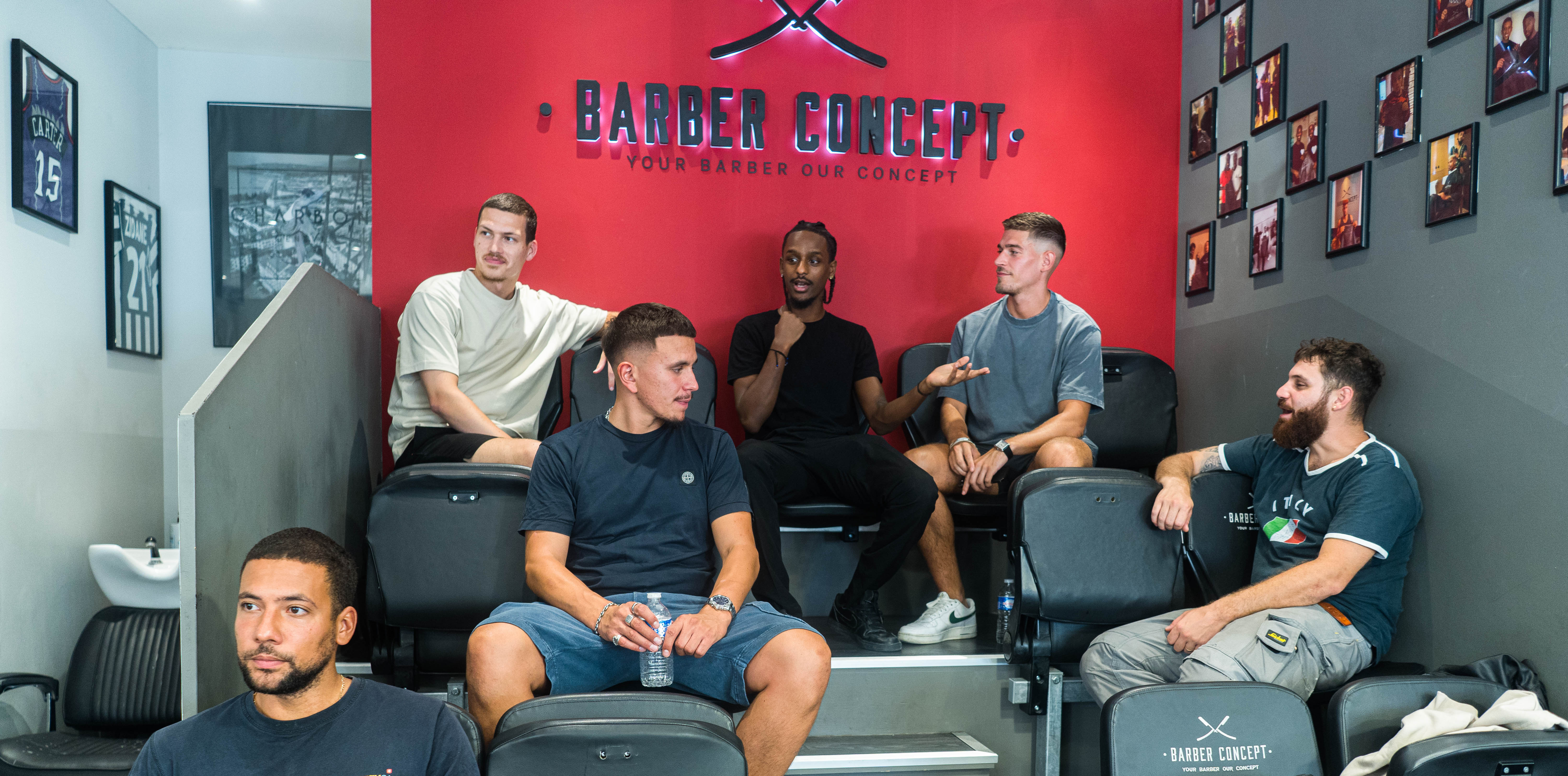 Ambiance salon Barber Concept