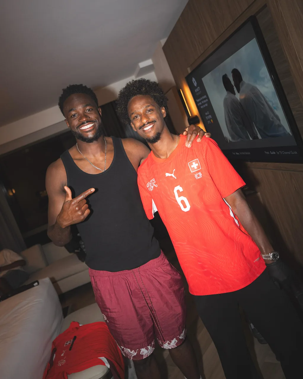 Henok et un joueur de la Nati à la Coupe du Monde 2026