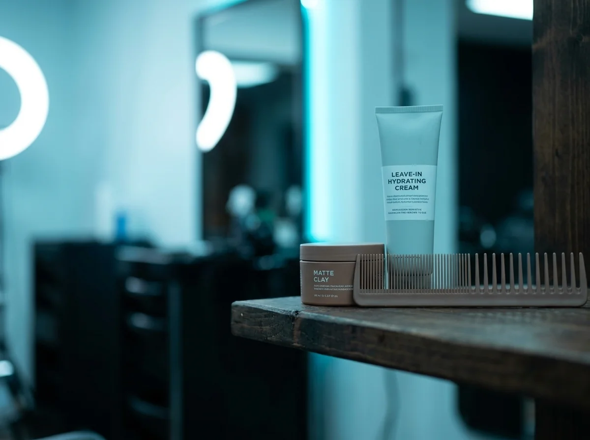 Produits entretien cheveux mi-longs homme argile mate crème sans rinçage