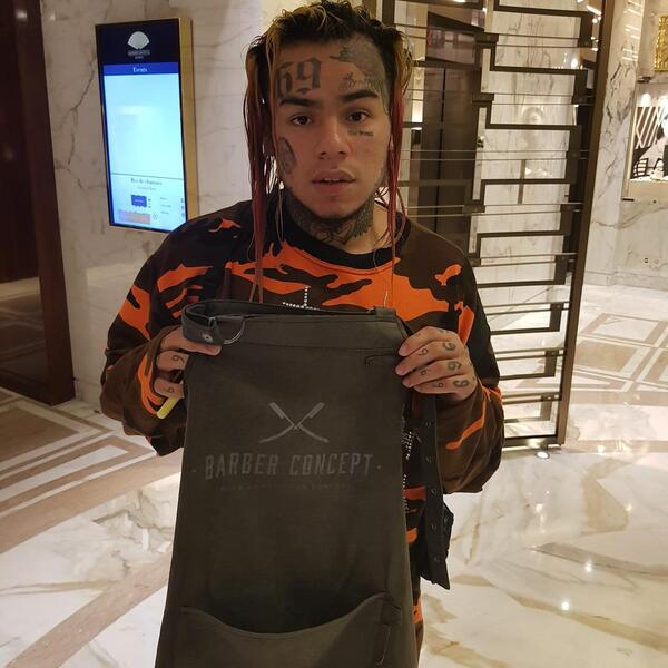 6ix9ine — client Barber Concept
