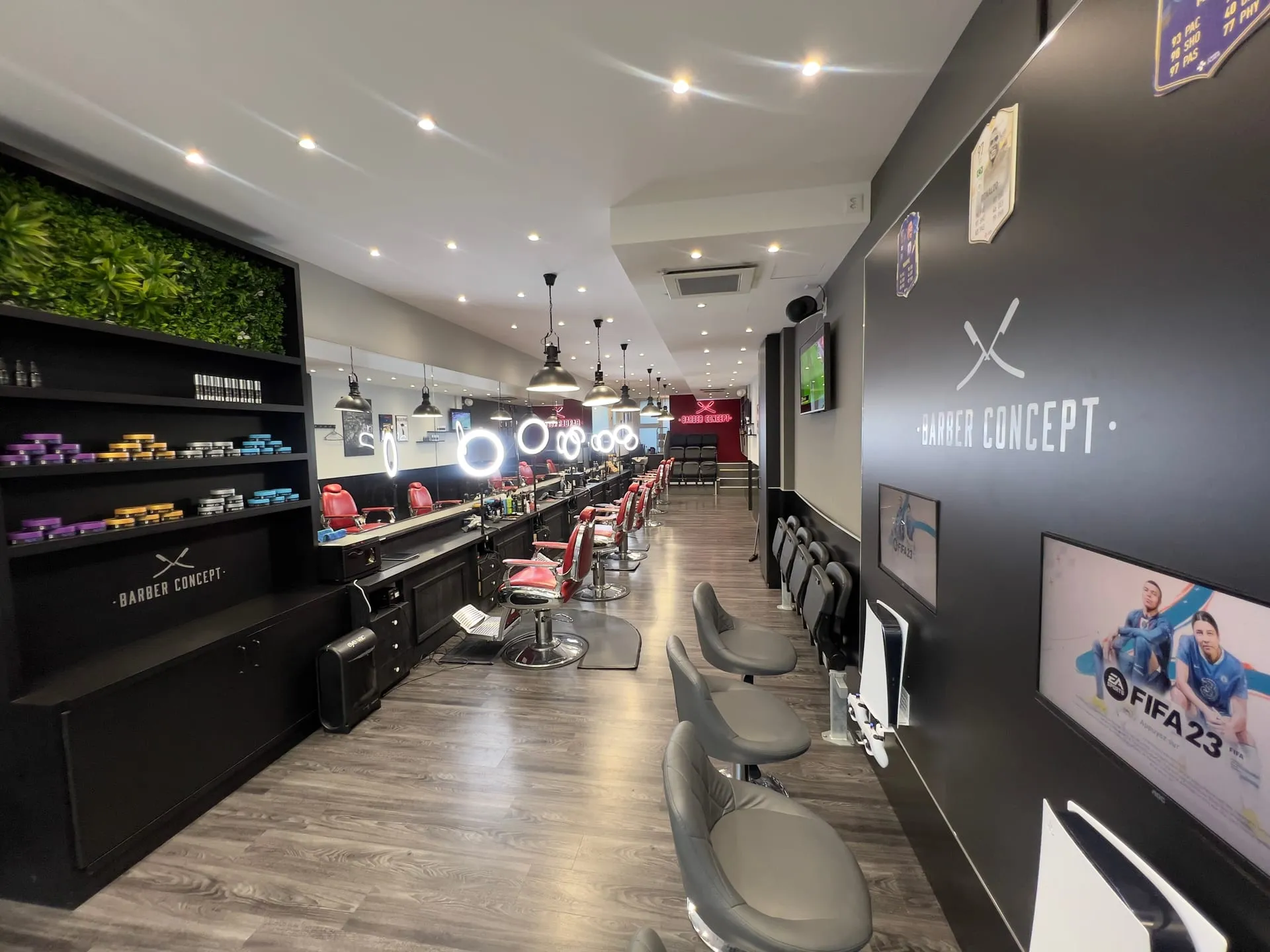 Extérieur Barber Concept Rive