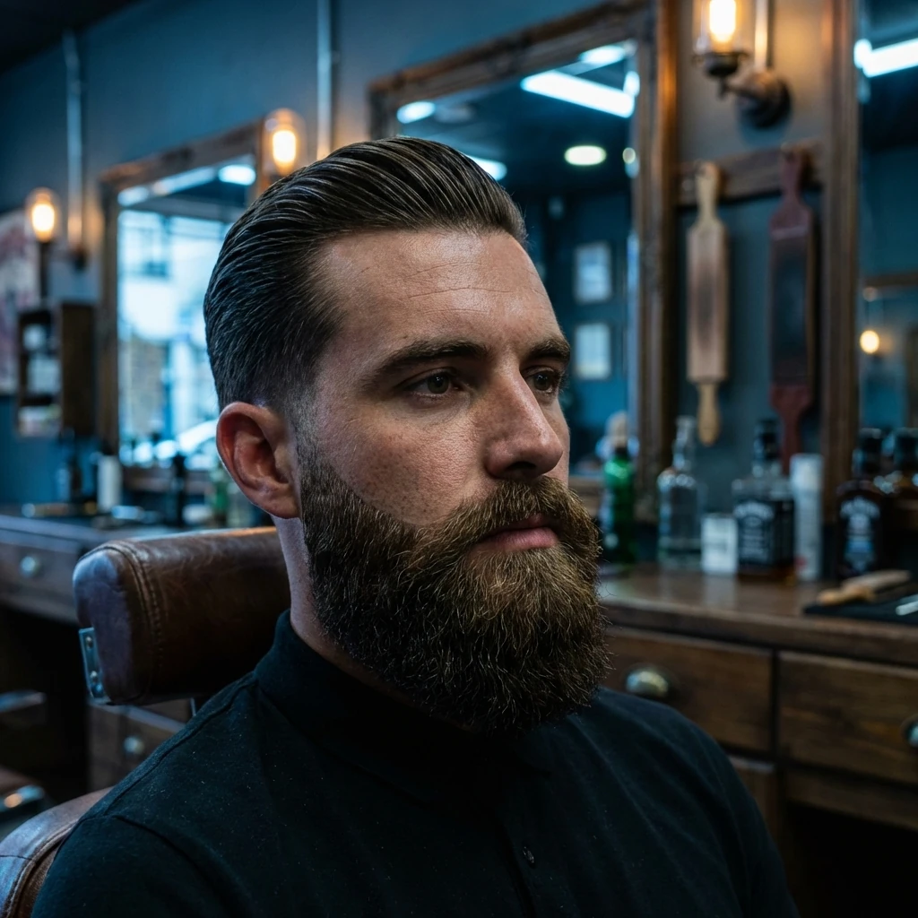 Coupe et barbe traditionnelle chez Barber Concept
