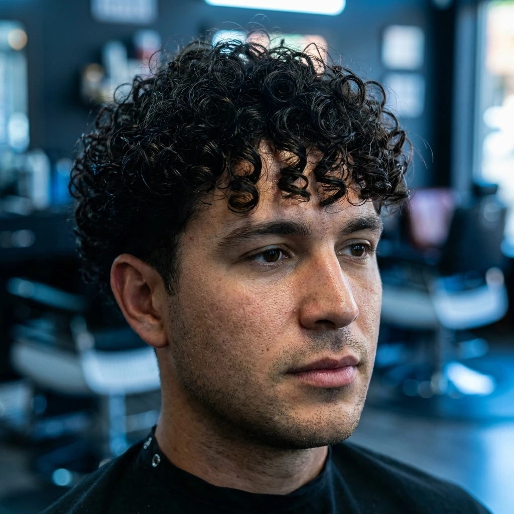 Permanente homme chez Barber Concept